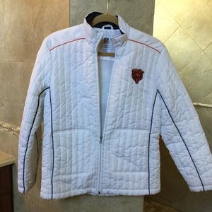 Chicago Bears jacket in white